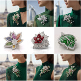 BC_001 : Creative Concept, 500+ Brooches,Designer Diamond Brooch – Classic Wedding & Party Wear Jewelry